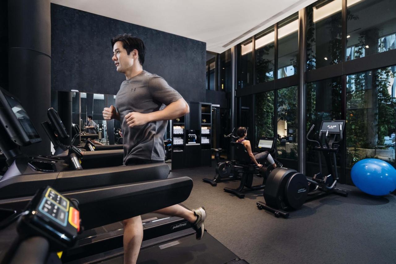 The Outpost Hotel Sentosa By Far East Hospitality (Adults Only) Сингапур Экстерьер фото The gym at the hotel